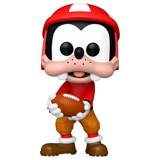 Figura Funko POP! de Goofy 1944 con casco rojo y balón de fútbol americano