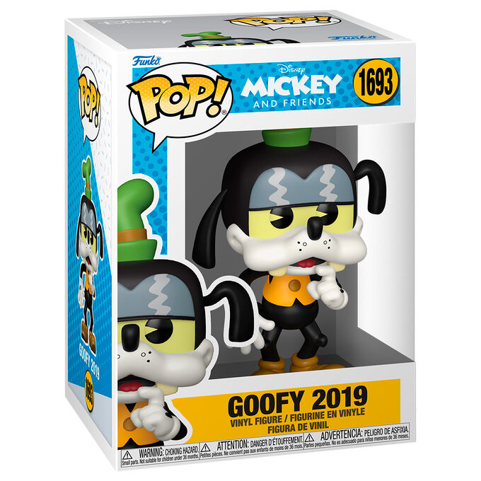 Figura Funko POP! de Goofy con sombrero verde y chaleco naranja - 2