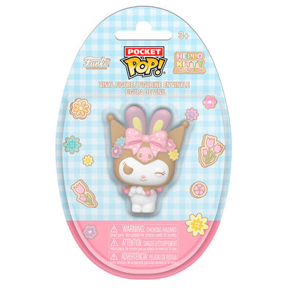Figura FUNKO Pocket POP! Egg de Kuromi de Hello Kitty and Friends