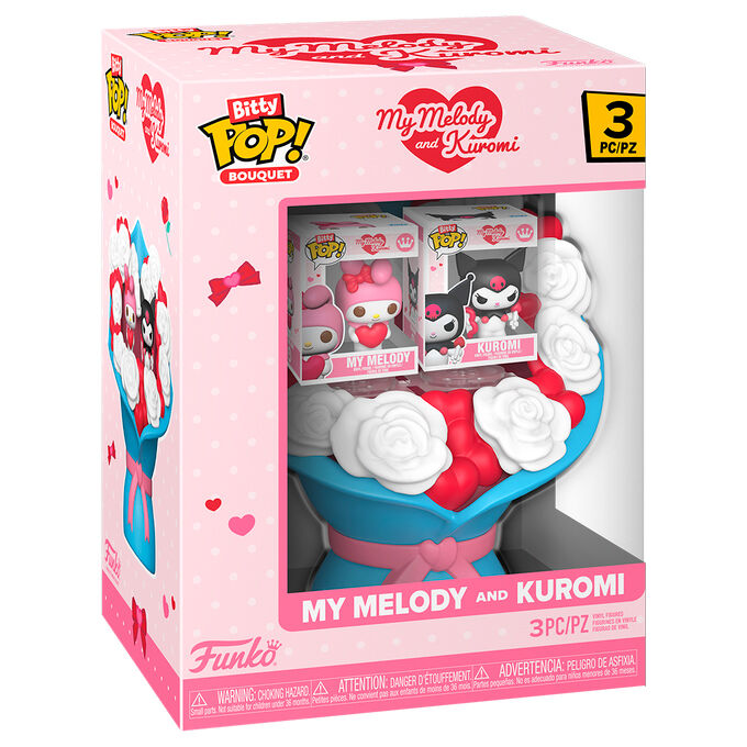 Bouquet Funko Bitty POP! de My Melody y Kuromi - 2