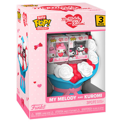 Bouquet Funko Bitty POP! de My Melody y Kuromi - 2