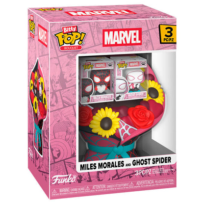 Bouquet FUNKO Bitty POP! de Marvel con Miles Morales y Ghost Spider - 2