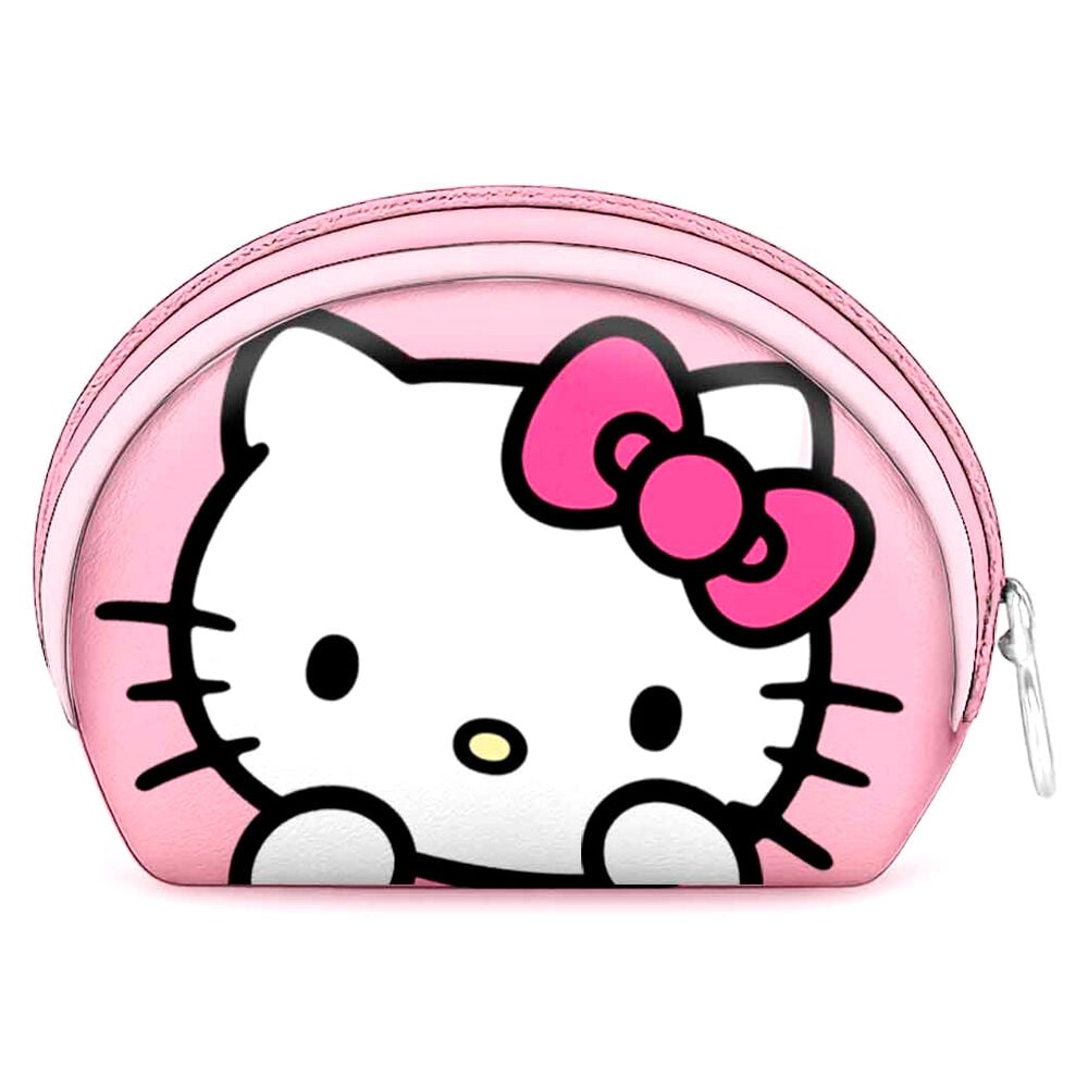 Monedero rosa Sneaker con rostro de Hello Kitty