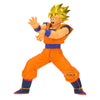 Figura de Son Goku Super Saiyan de Dragon Ball Z en pose de combate