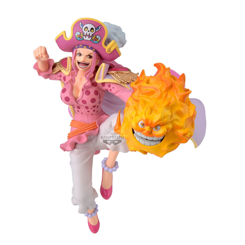Figura Banpresto de Charlotte Linlin de One Piece en pose dinámica