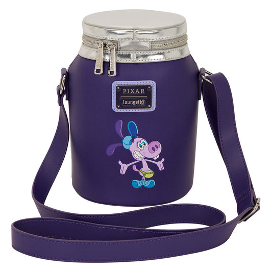 Bolso bandolera Loungefly de Del Revés 2 morado con personajes - 3