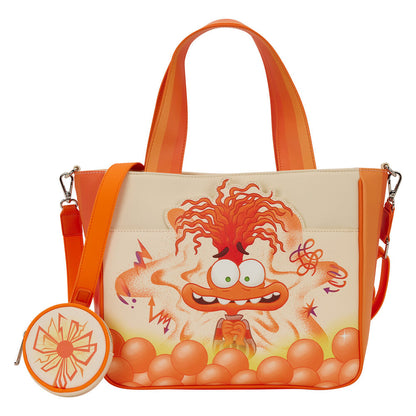 Bolso tote Loungefly de Ansiedad de Inside Out 2 con monedero redondo