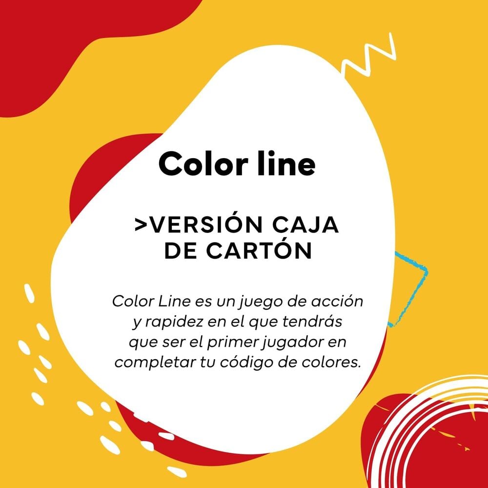 Caja del juego Color Line de CAYRO con timbre y bolas de colores - 2