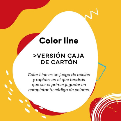 Caja del juego Color Line de CAYRO con timbre y bolas de colores - 2