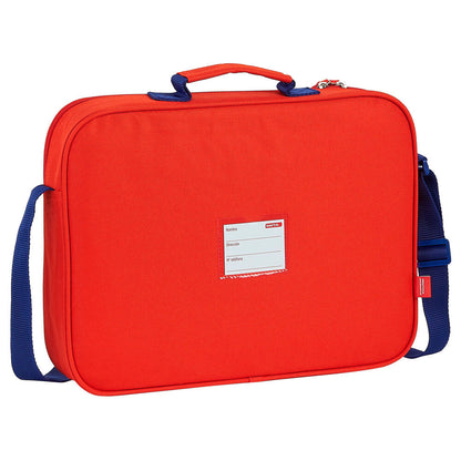 Cartera bandolera roja del Atlético de Madrid SAFTA - 4