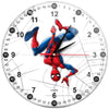 Reloj de pared Spider-Man Marvel con esfera redonda brillante