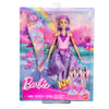 Muñeca Barbie Fantasía con cola de sirena, alas y accesorios