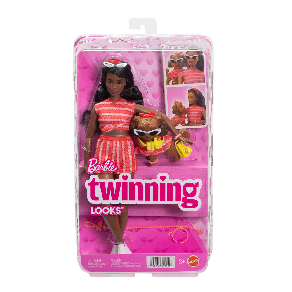 Muñeca Barbie Brookling con cachorro y looks a juego