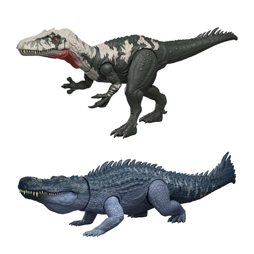 Figuras de dinosaurio Grandes Embestidas Jurassic World Rebirth de Mattel - 2
