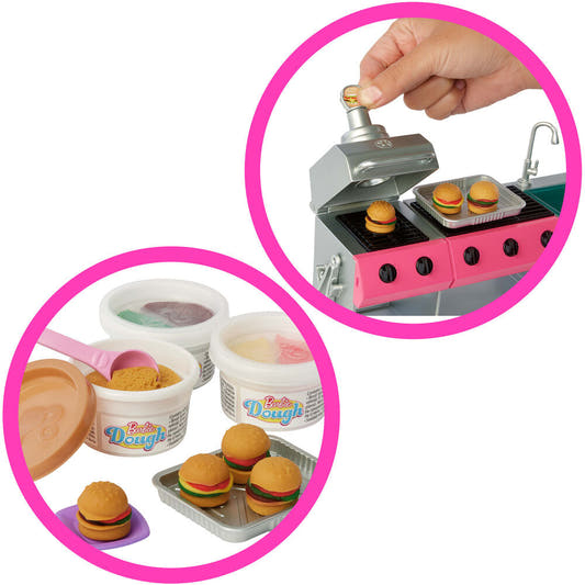 Supercaravana Barbie DreamCamper rosa con accesorios de acampada - 3