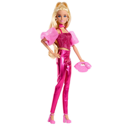 Muñeca Barbie Deluxe Style con conjunto rosa brillante y accesorios - 3
