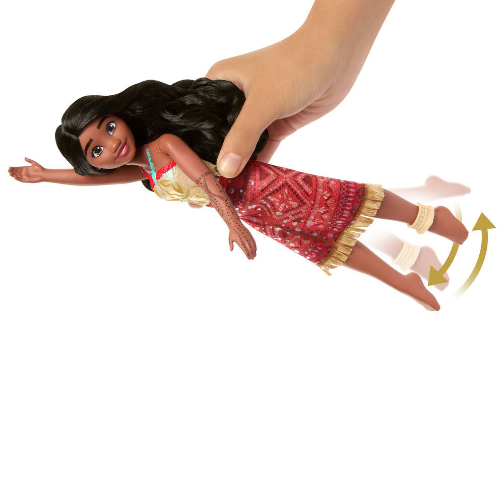 Muñeca Vaiana Nadadora de Disney Vaiana 2 con tortuga y estrella de mar - 3