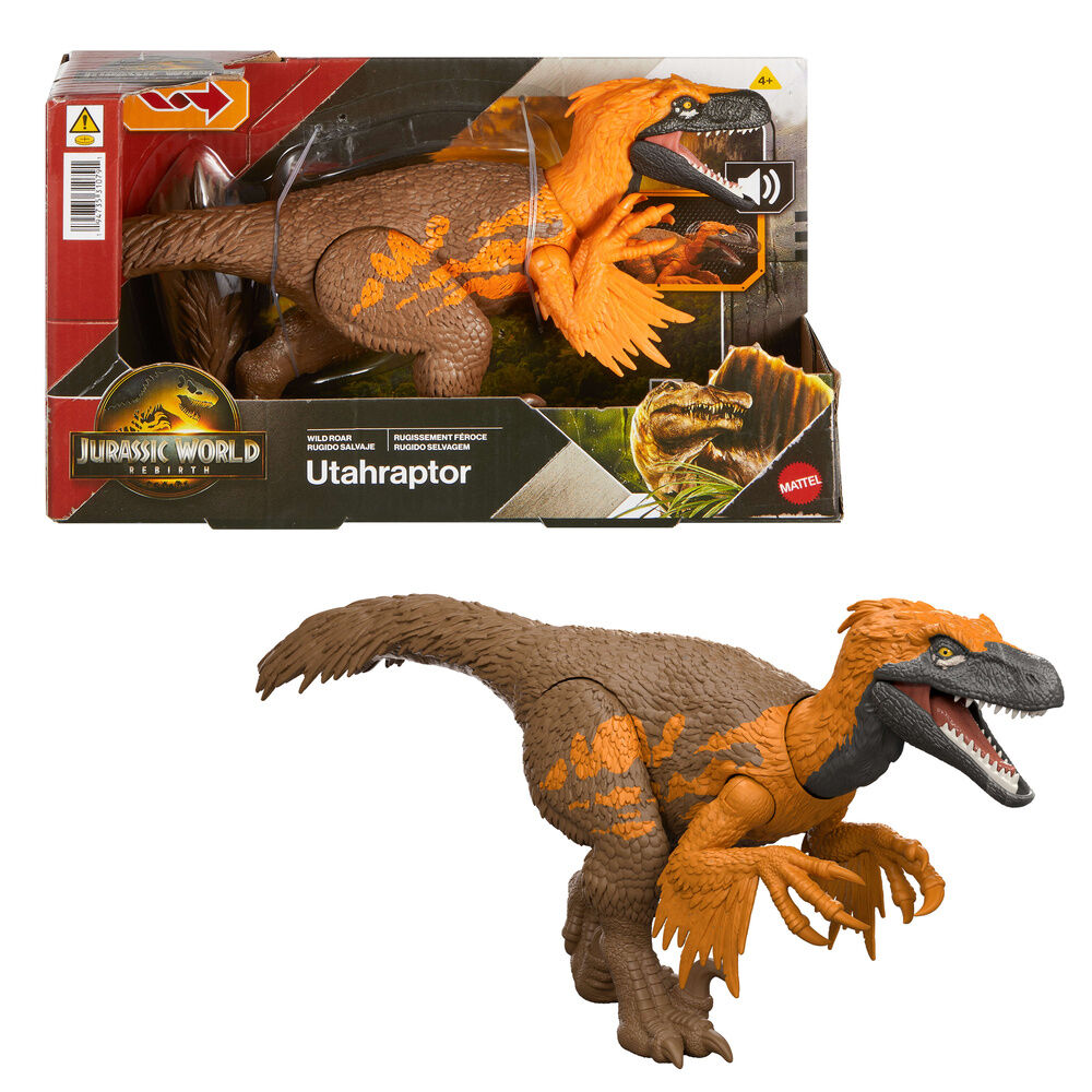 Dinosaurios Wild Roar Jurassic World de Mattel en varios diseños - 3