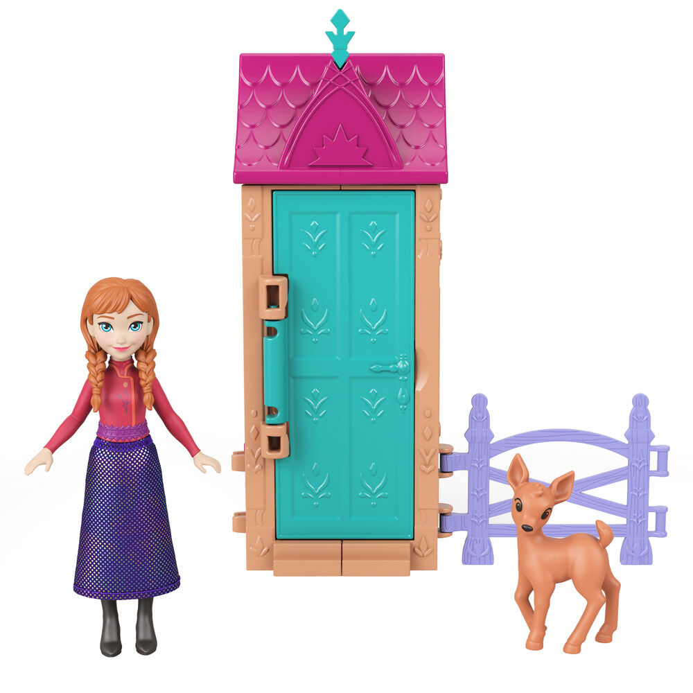 Surtido de minicasitas Disney Frozen con muñecas y figuras - 4