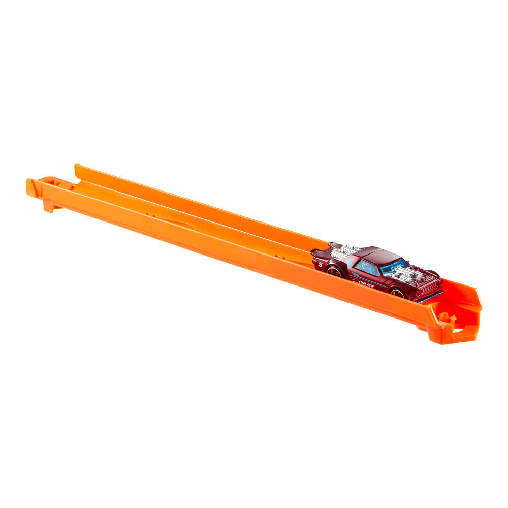 Pack Hot Wheels Track Creator con coche metálico y pistas Speed Snap - 4