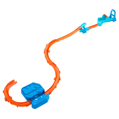 Circuito Supersalto Hot Wheels Track Creator con propulsor y coche incluido - 4