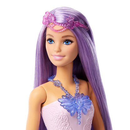 Muñeca Barbie Fantasía con cola de sirena, alas y accesorios - 5
