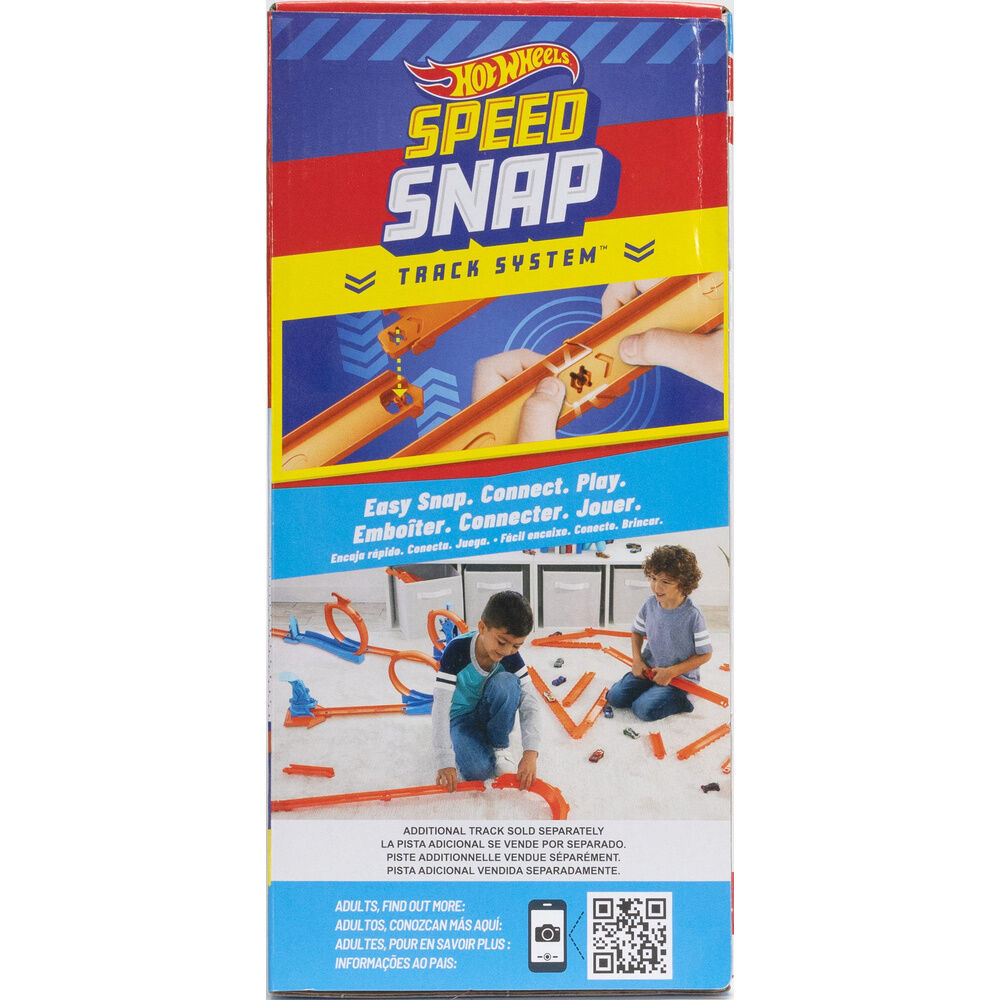 Pack de pista triple looping Hot Wheels Track Creator con coche - 5