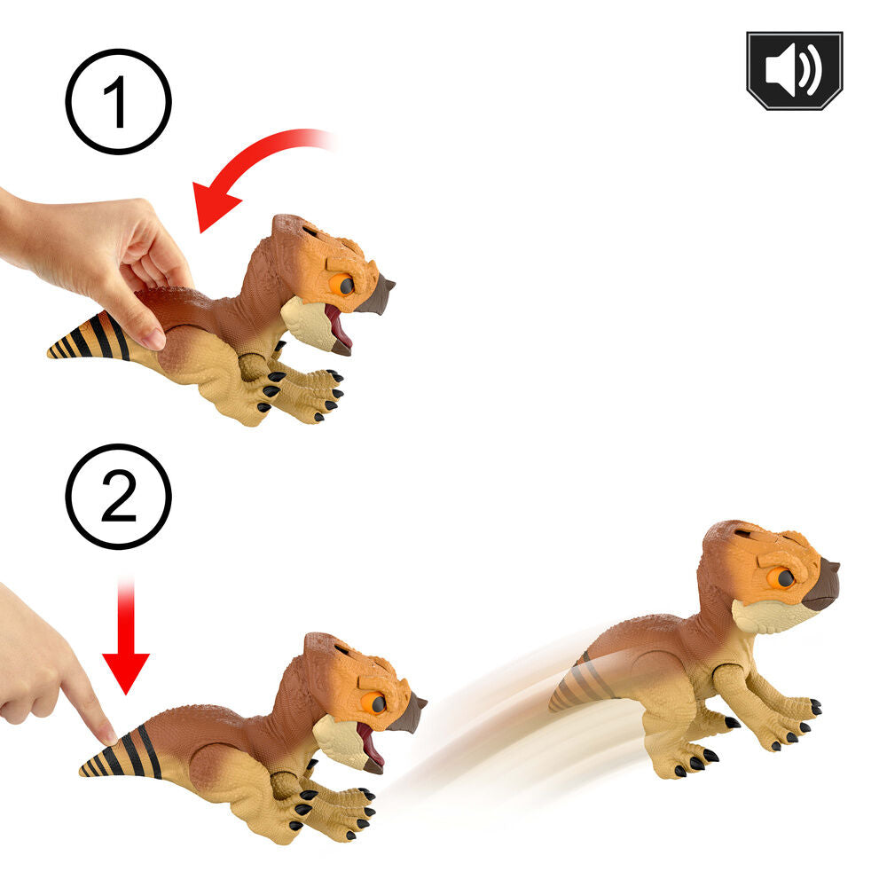 Dinosaurio Aquilops Dolores interactivo de Jurassic World - 5