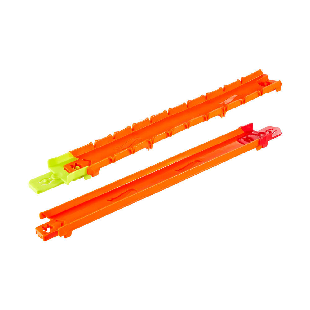Pack Hot Wheels Track Creator con coche metálico y pistas Speed Snap - 6