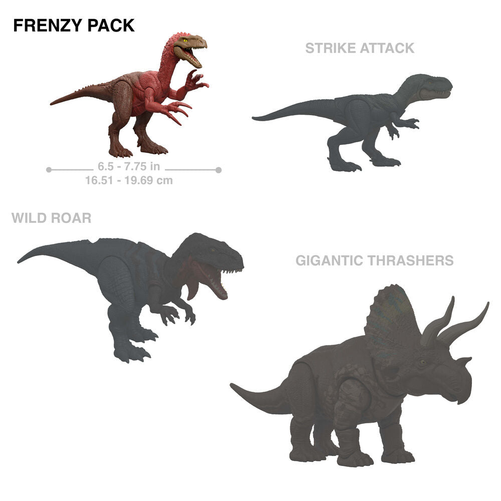 Figuras de dinosaurios Jurassic World Danger Pack de Mattel en surtido - 10