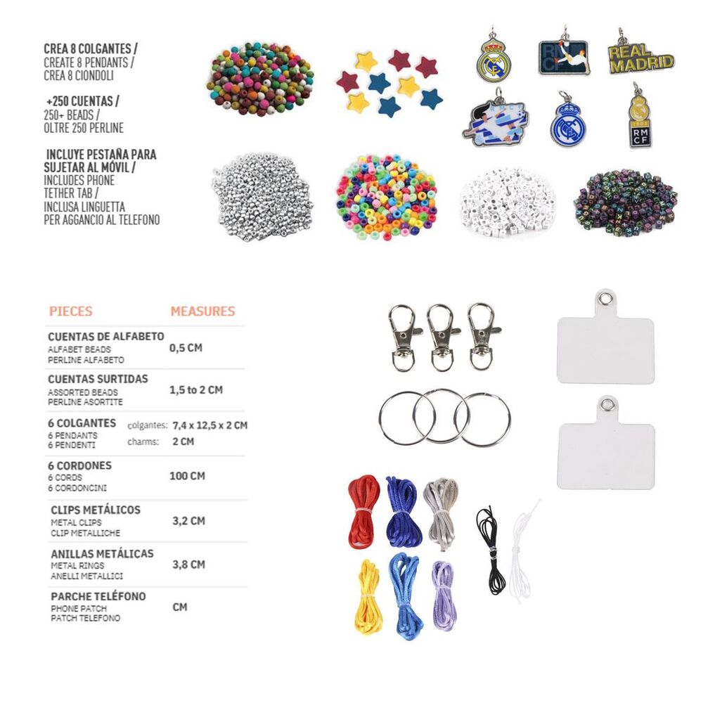Set DIY CERDÁ para crear colgantes del Real Madrid - 4