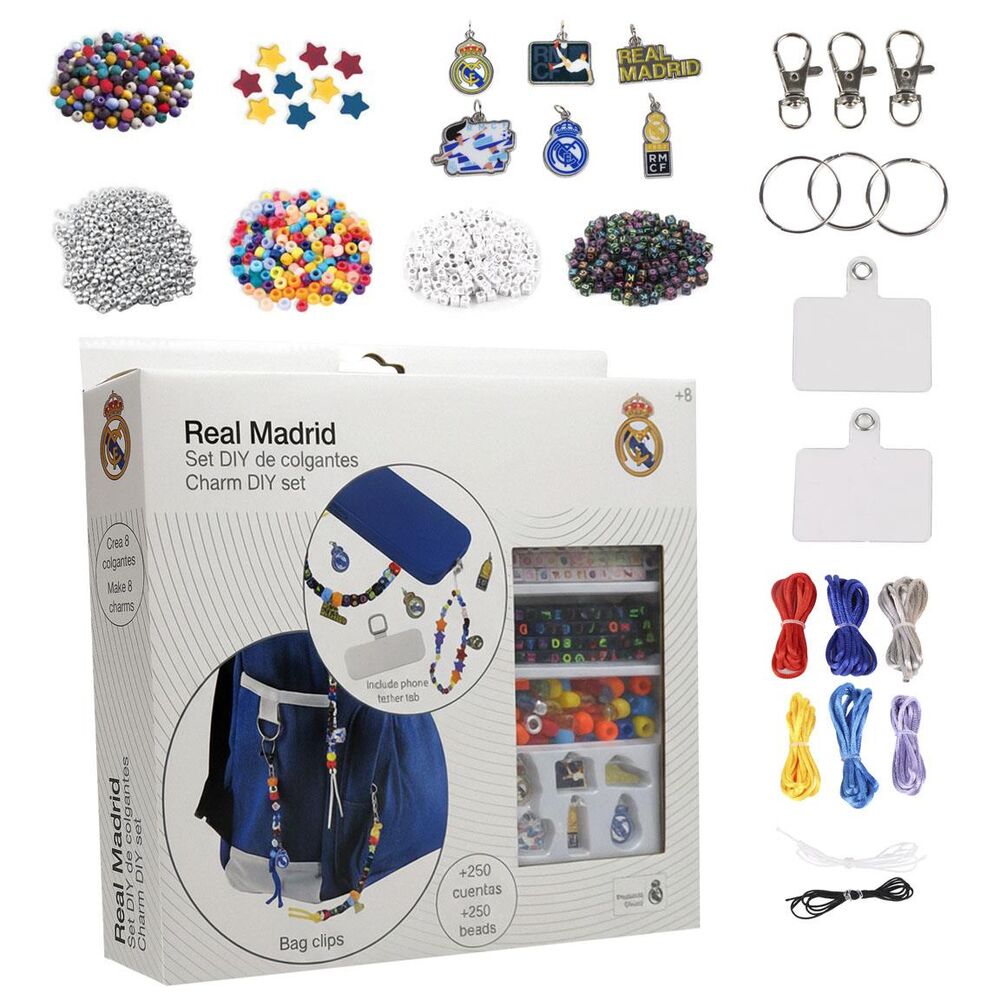 Set DIY CERDÁ para crear colgantes del Real Madrid