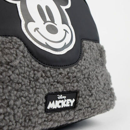 Neceser Mickey Disney CERDÁ negro y gris con cremallera - 4