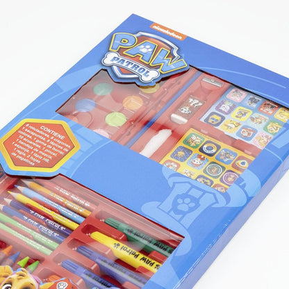 Maletín de papelería para colorear Paw Patrol con lápices y acuarelas - 5