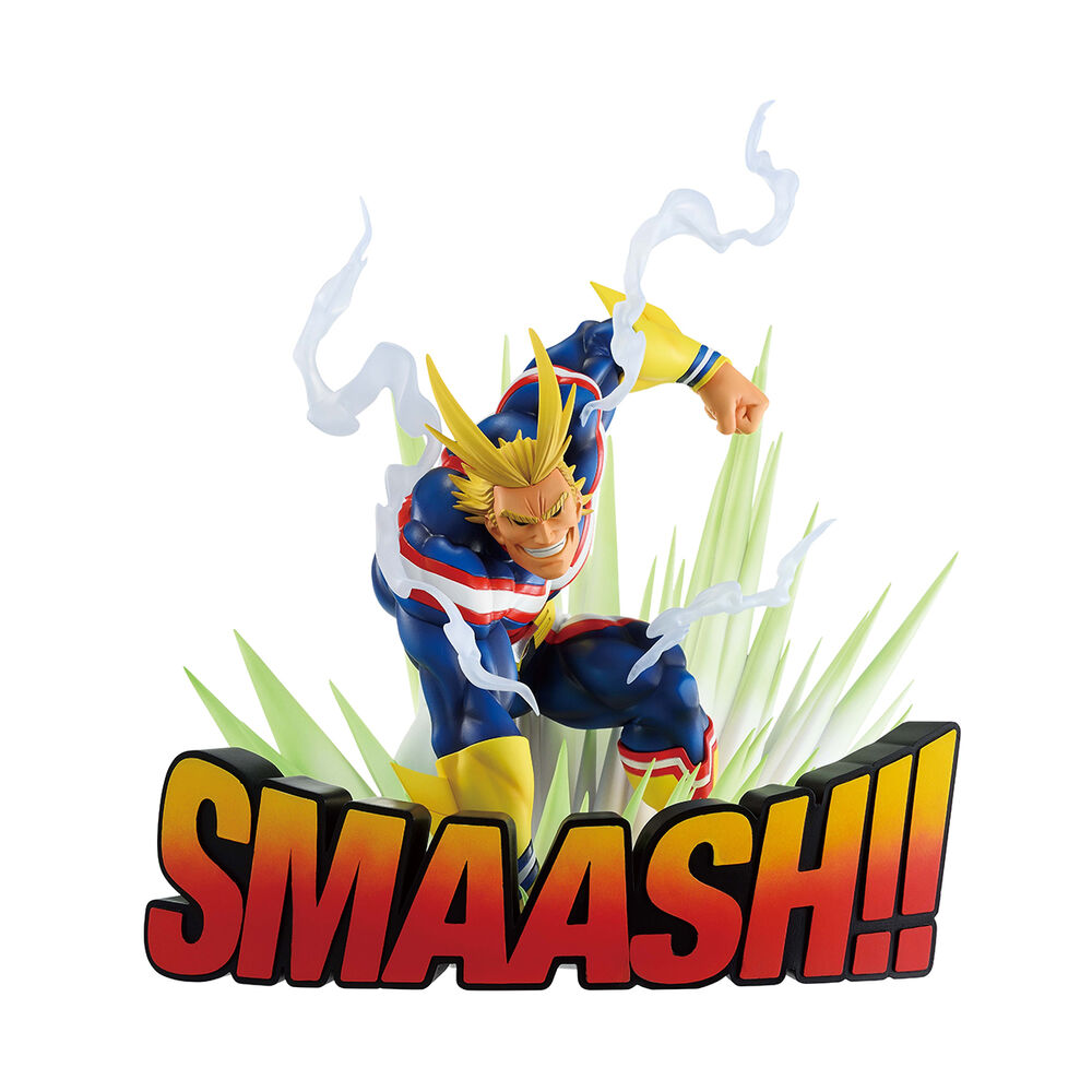 Figura Ichibansho de All Might con efecto SMASH de My Hero Academia - 3