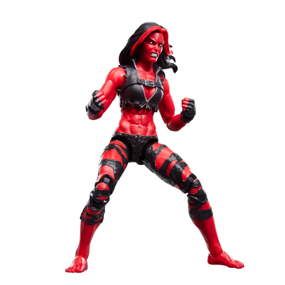 Figura articulada Red She-Hulk Marvel Legends con accesorios - 8