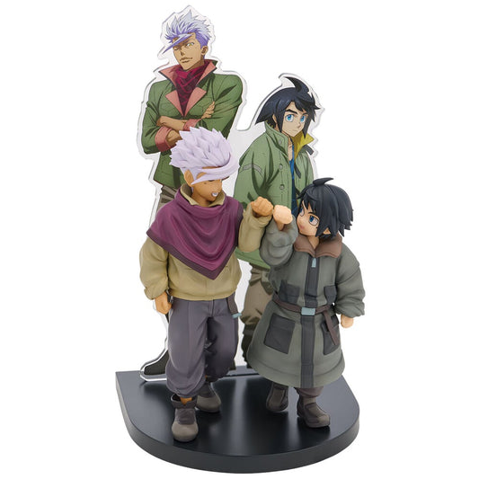 Figura Ichibansho de Augus Mikazuki e Itsuka Orga sobre base negra