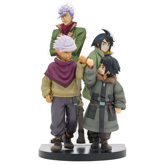 Figura Ichibansho de Augus Mikazuki e Itsuka Orga sobre base negra - 3
