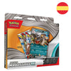 Caja Pokémon Destello Mabosstiff ex con tres paquetes de cartas