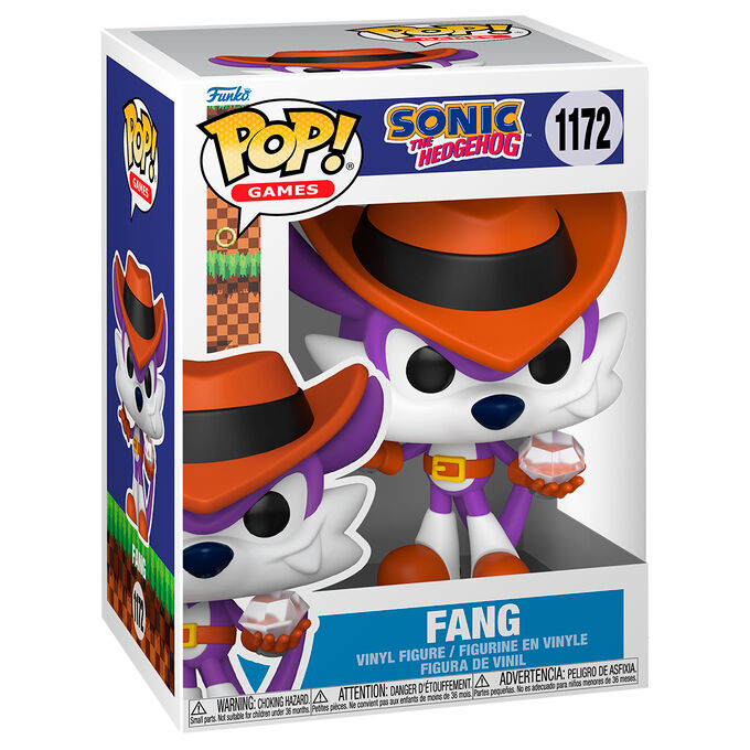 Figura Funko POP! de Fang the Hunter con sombrero naranja y gema - 2