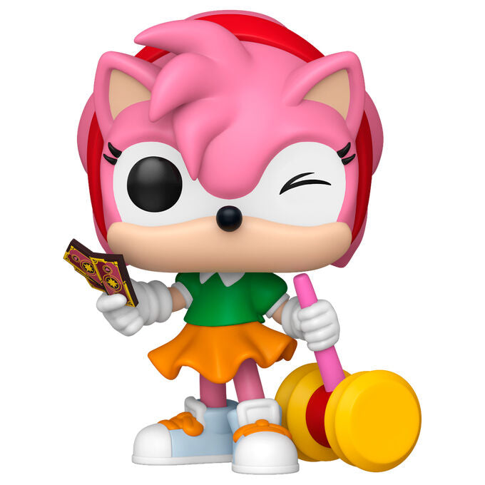 Figura Funko POP Amy Chase de Sonic The Hedgehog en caja - 2