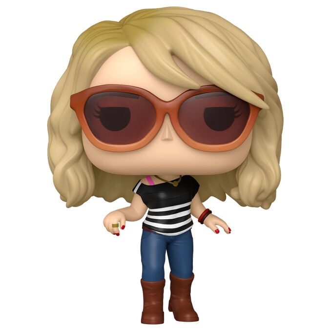 Figura Funko POP! de Annie Walker con gafas rojizas y camiseta a rayas