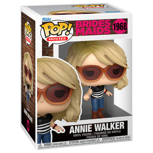 Figura Funko POP! de Annie Walker con gafas rojizas y camiseta a rayas - 2