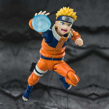 Figura S.H.Figuarts de Naruto Uzumaki con traje naranja y azul - 3