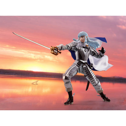 Figura S.H.Figuarts de Griffith de Berserk con armadura, capa y espada - 4