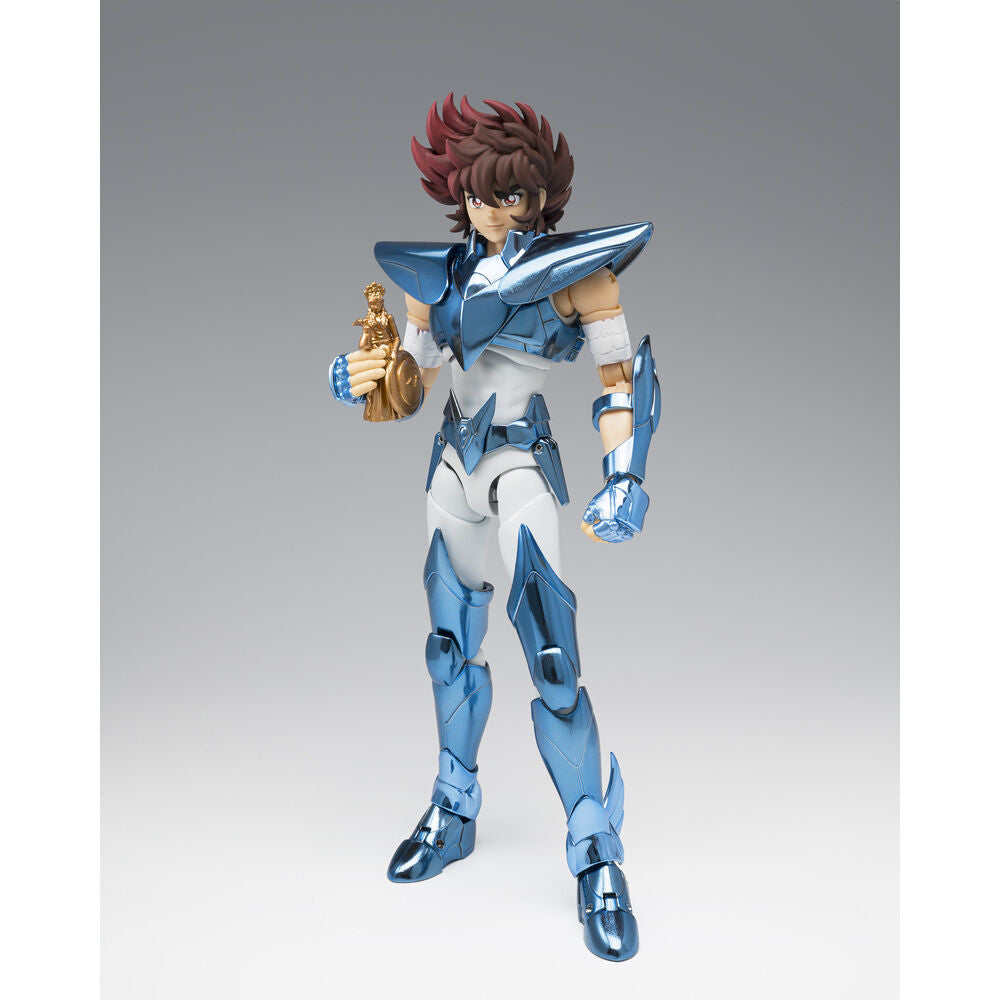Figura de Seiya Pegasus con armadura Final Bronze Cloth azul - 5