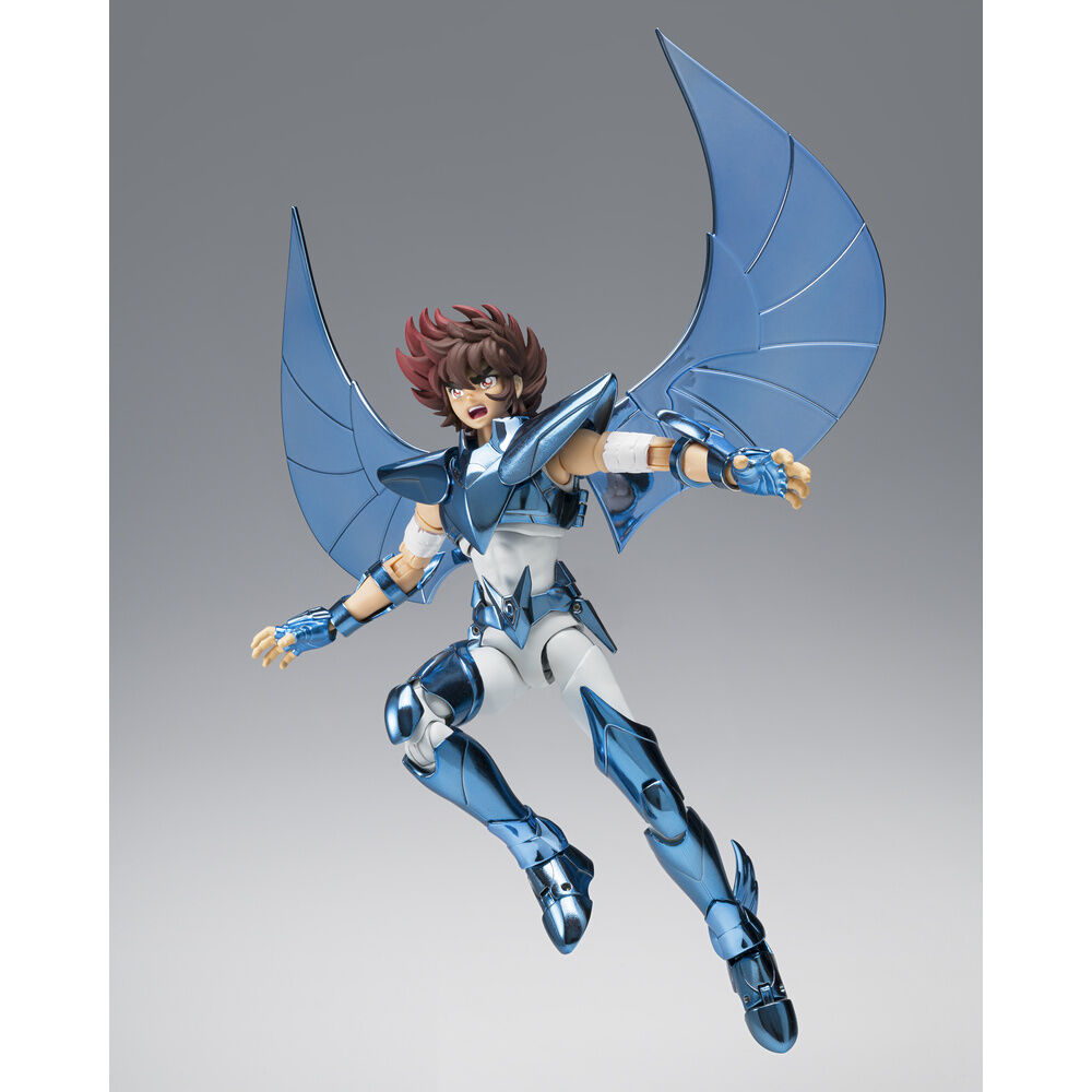 Figura de Seiya Pegasus con armadura Final Bronze Cloth azul - 6