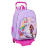 Trolley SAFTA Academia Unicornio en lavanda y rosa