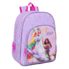 Mochila lavanda SAFTA Unicorn Academy con unicornio y personaje