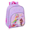 Mochila lila SAFTA Unicorn Academy con unicornio
